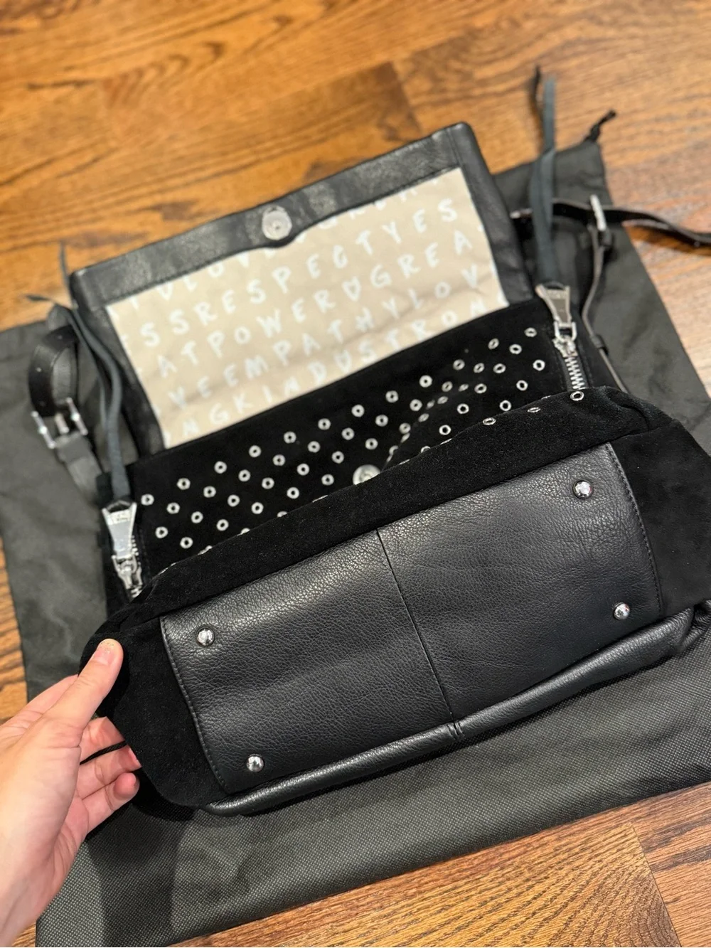 Aimee kestenberg Bali hobo eyelet suede leather bag